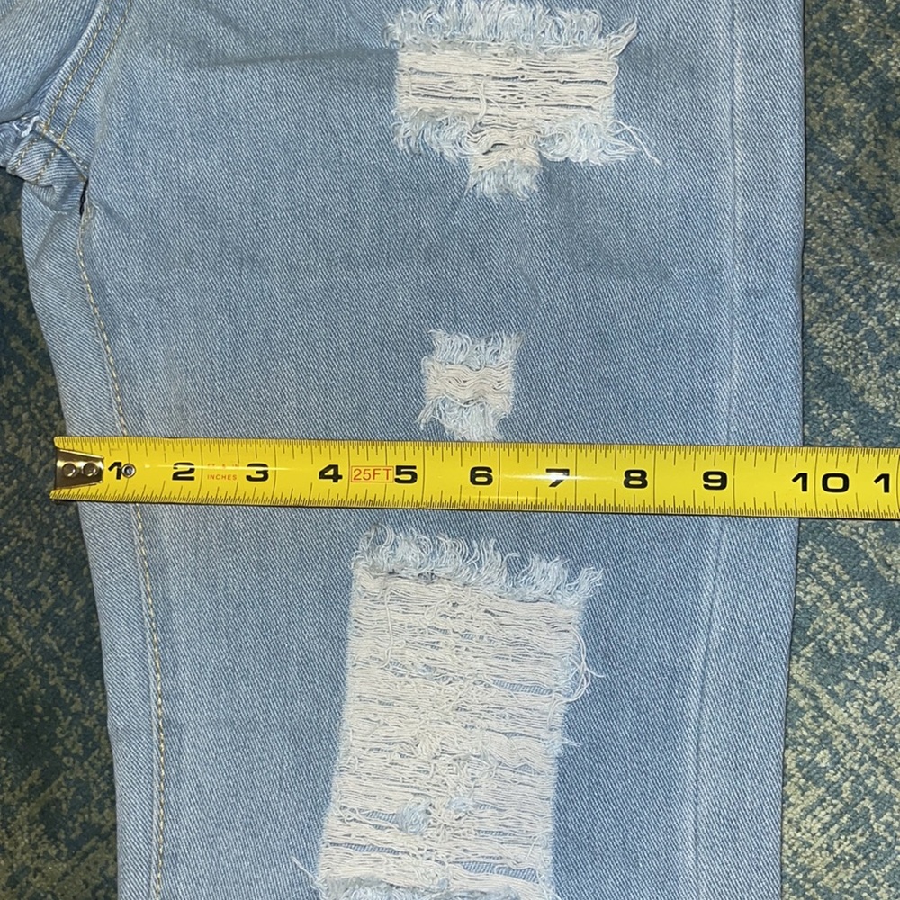 NWB Ripped Wide Leg Jeans - Picture 7 of 8